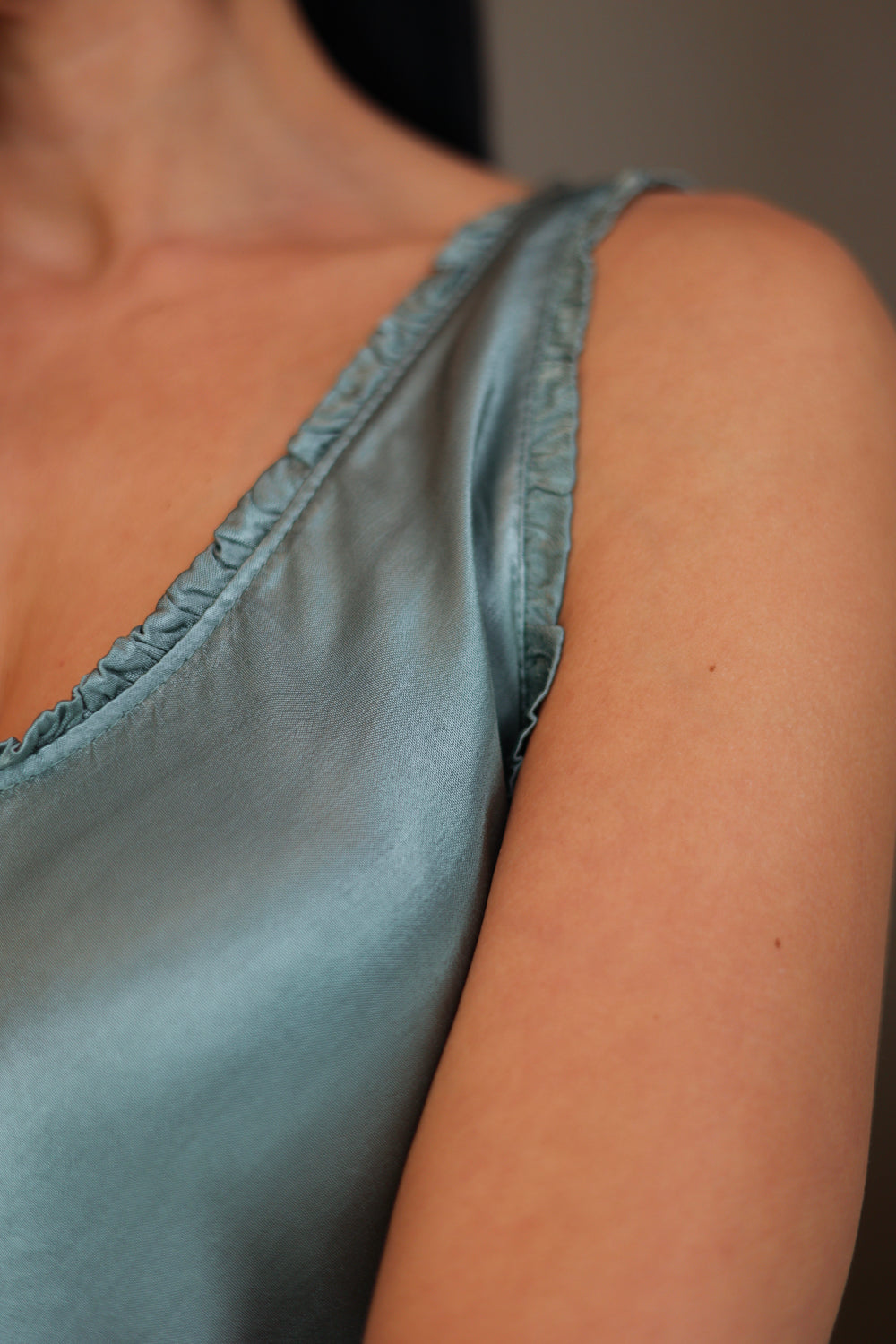 Mouwloze top Brittany