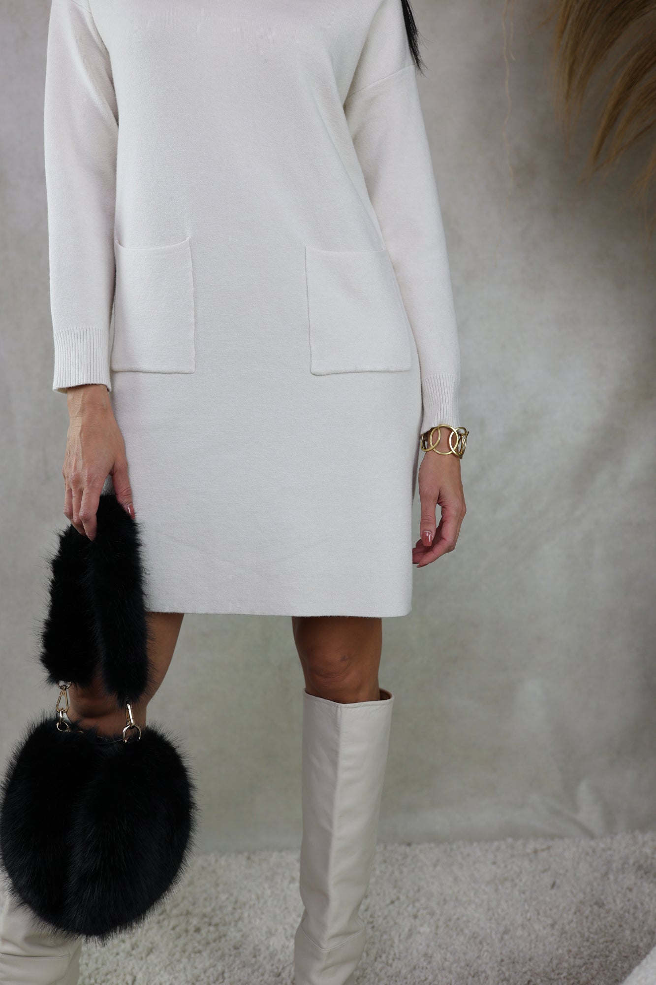 Gebreide jurk Savannah