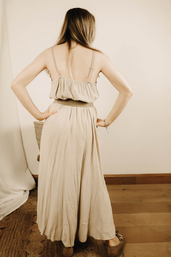 Mouwloze jumpsuit Olivia