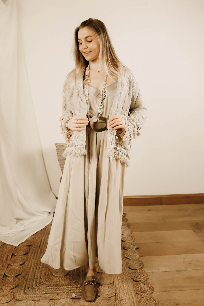 Mouwloze jumpsuit Olivia