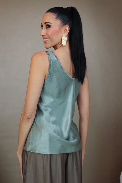 Mouwloze top Brittany