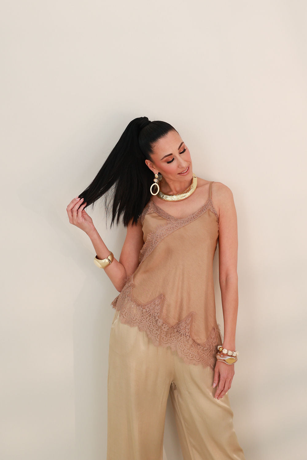 Mouwloze top Sanera